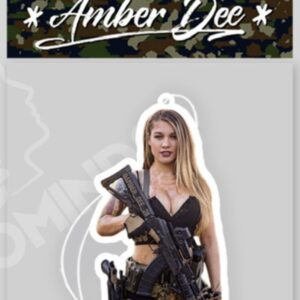 Amber Dee Air freshener (Black ice) 1 pack